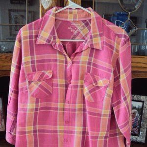 Sonoma Lifestyle 3/4 Sleeve Pocket Top XL